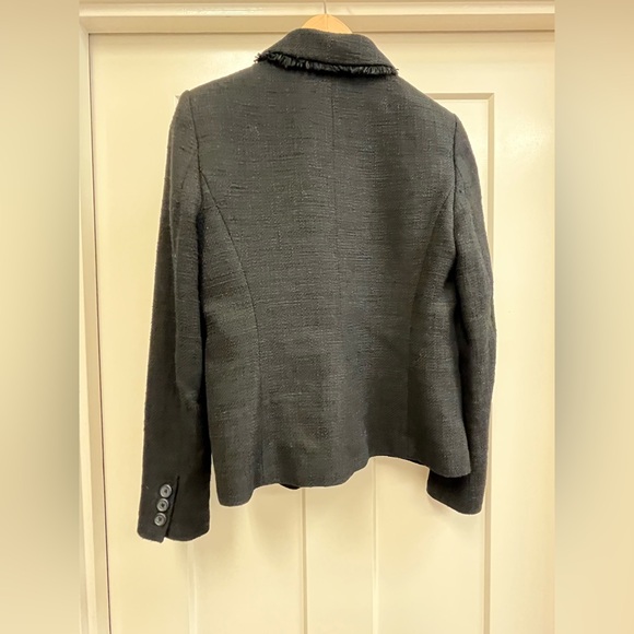 Black Tweed Blazer by Karl Lagerfield 6 - Picture 3 of 9